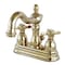 Kingston Brass KS1602BEX 4" Centerset Bathroom Faucet, Polished Brass KS1602BEX - alternate 1